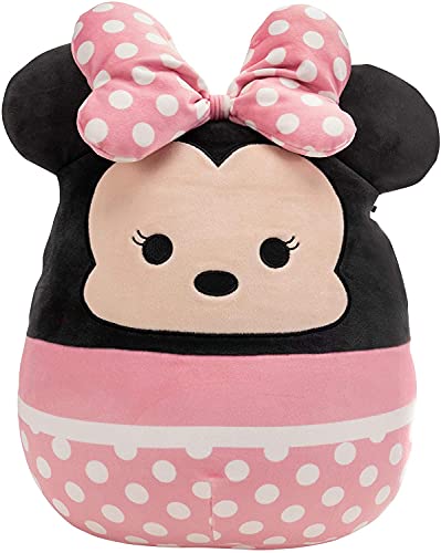 SQUISHMALLOW KellyToy - Disney Minnie Mouse - 8 Inch (20cm) - Official Licensed Product - Exclusive Disney 2021 Squad