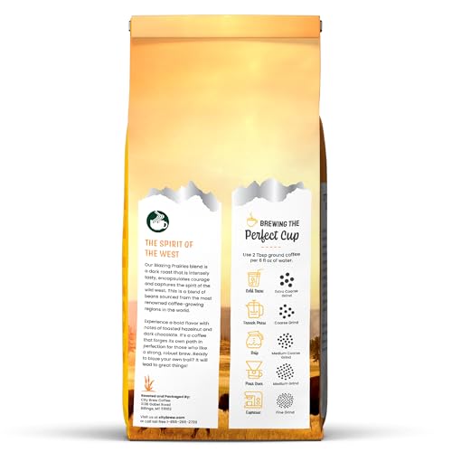 City Brew Blazing Prairies - Café en Grano Tostado Oscuro 12 oz miniatura 3