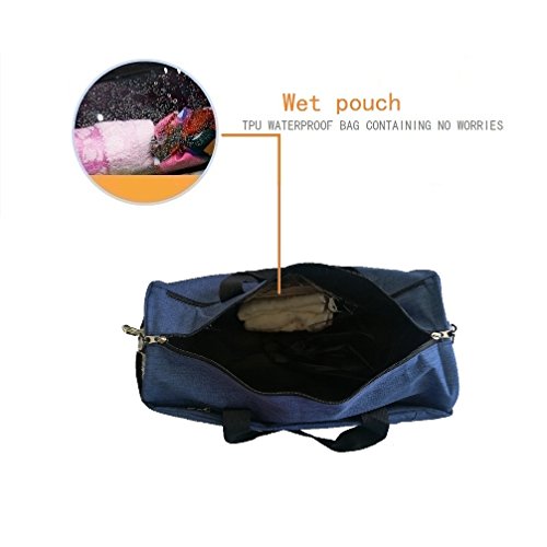 Sports Gym Bag With Wet Pocket & Shoes Compartment For Women & Men #TOP2