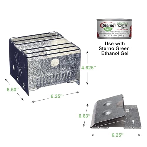 Sterno Outdoor Folding Camp Stove, Assorted