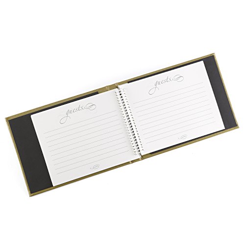 Image of Hortense B. Hewitt Wedding Anniversary Guest Book, 50th Anniversary Flourish, 7.5 inch x 5.75 inch