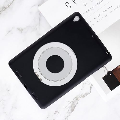 Coque Xiaomi Mi Pad 7.9 2014 noire et argent avec support bureau intégré