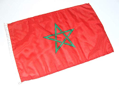 generisch Marokko Fahne/Flagge 30x45 cm mit Hohlsaum