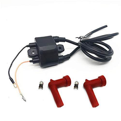 MOTOCEO Outboard Ignition Coil For Yamaha 62Y-85570-00-00 40HP 50HP 60HP 1995 1996 1997 1998 1999 2000 2001 2002 2003 2004