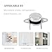 ORTVS KSD201 70 Microwave Thermostat fits GE, Thermal Fuse, Temperature Control Switch, for GE Microwave Oven Normally Closed Thermal Fuse