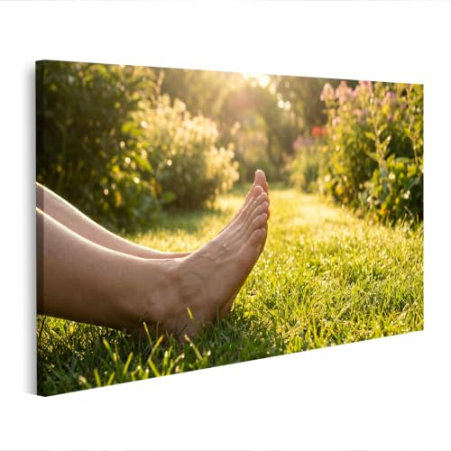 Tableau sur toile rosée du matin Édition P2 au design relaxant naturel