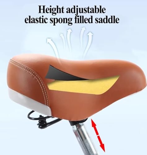 Triciclo Plegable para Adultos con Canasta, 20 Pulgadas miniatura 4