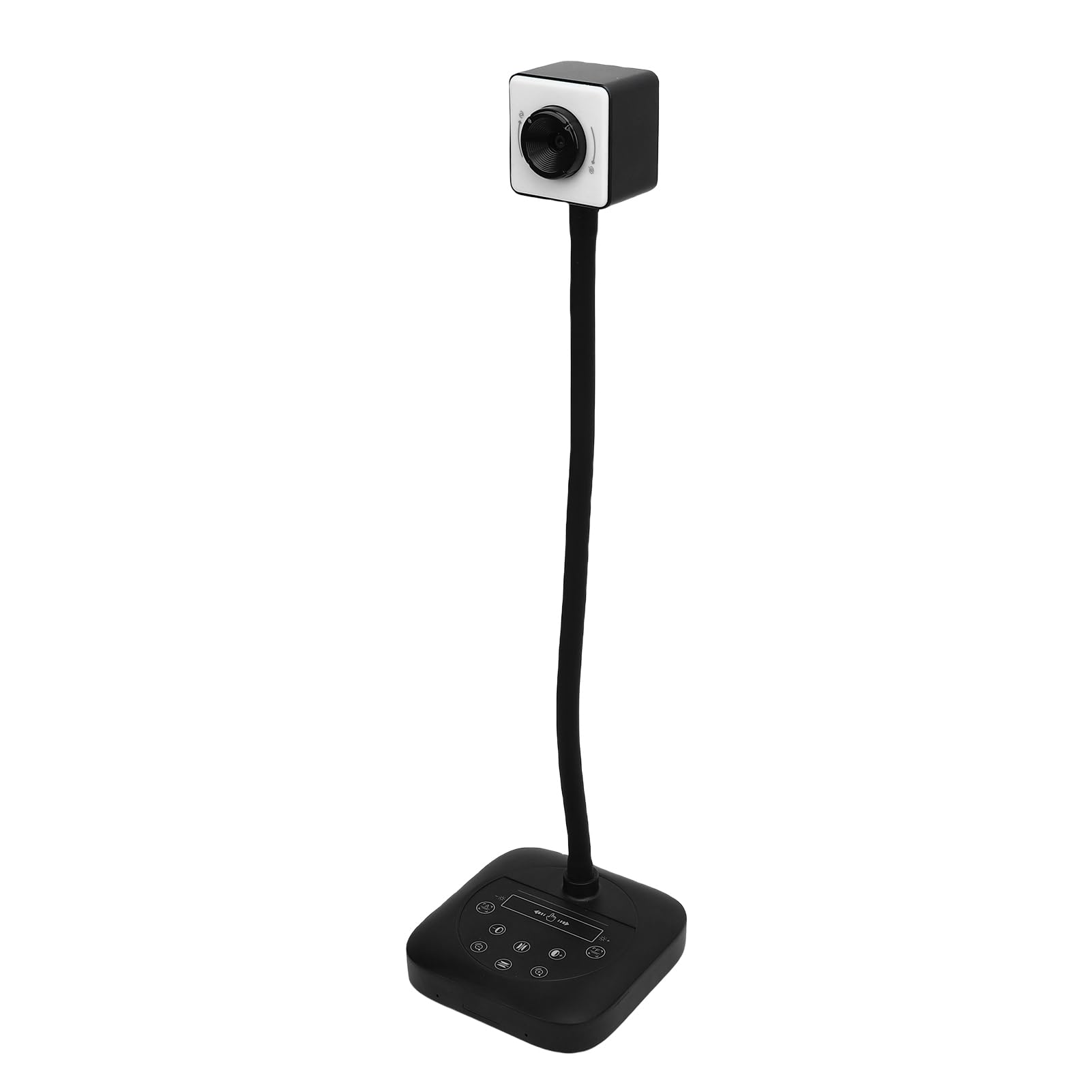 Keenso Kamera Dokumentacyjna USB 4K o Wysokiej Rozdzielczości Przenośna Kamera Internetowa o Rozdzielczości 12 MP do Prowadzenia Konferencji Internetowych Zdalne Nauczanie Chromebook z Systemem