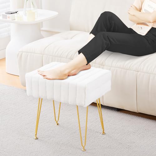 Wimarsbon-Faux-Mink-Fur-Ottoman-Modern-Soft-Footstool-Vanity-Seat-Fur-Stool-with-Metal-Legs-Ottoman-Coffee-Table-Makeup-Chair-Vanity-Stools-for-Bedroom-Beige Wimarsbon Faux Mink Fur Ottoman Modern Soft Footstool Vanity Seat Fur Stool with Metal Legs Ottoman Coffee Table Makeup Chair Vanity Stools for Bedroom Beige
