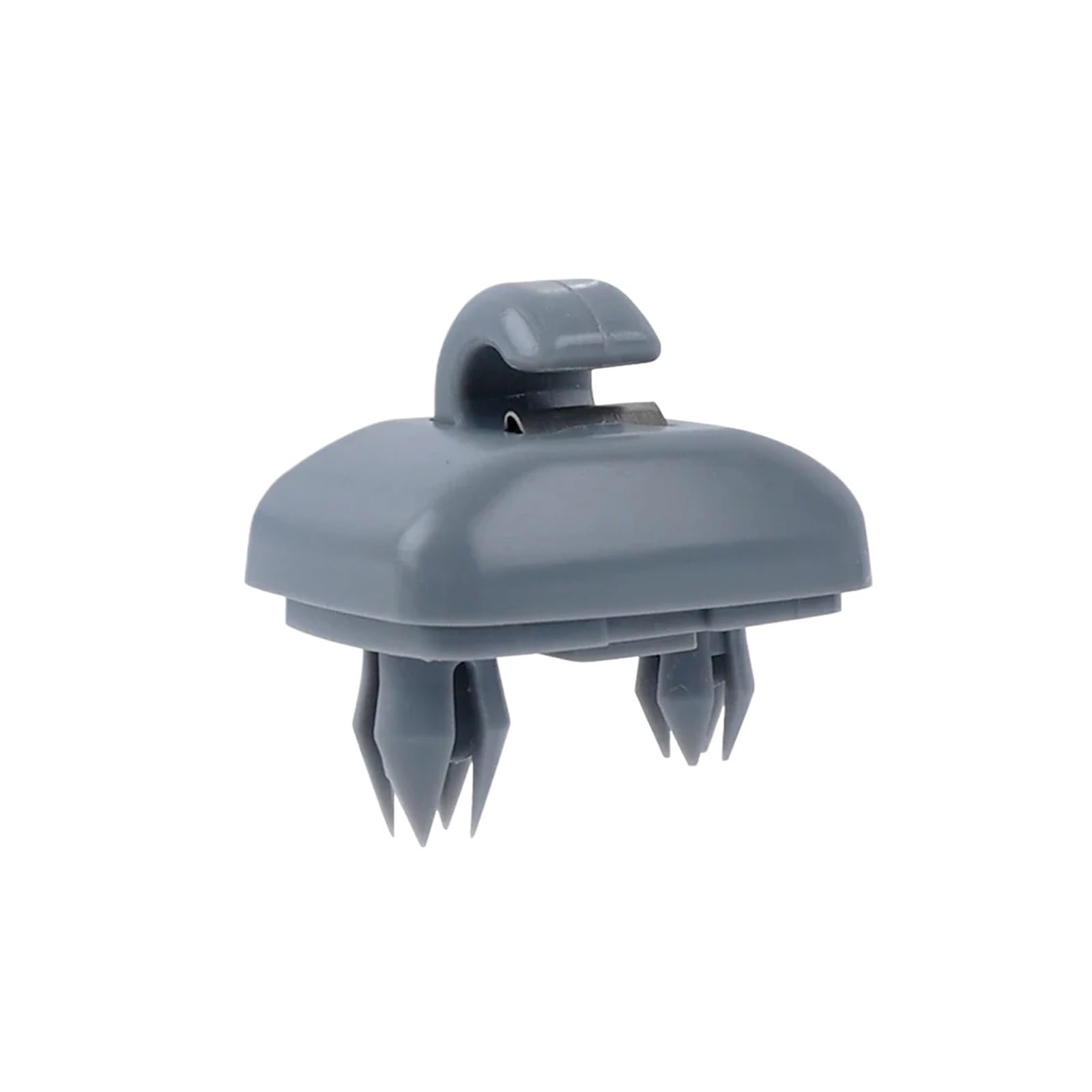 KXFVYNE 2PCs Car Sun Visor Clip Interior Retainer Hook Bracket Compatible A1 A3 A4 A5 Q3 Q5(8E0 857 562) A7 B6 B7 B8 S4 S5(Gary)