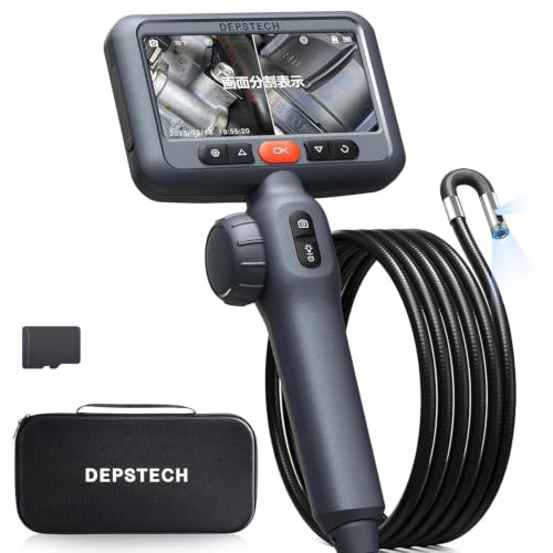 Amazon.co.jp: 【デュアルレンズ】 DEPSTECH 先端可動式 ファイバー