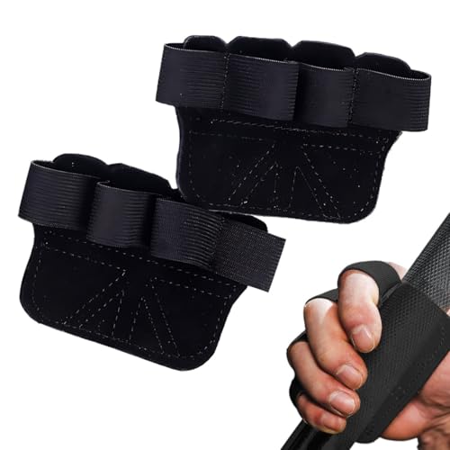 ZUWIJEQ 1Pares Guantes de Agarre Fitness, Almohadillas de Entrenamiento, Guantes De Agarre, Guantes Gimnasio Hombre y MujerAlternativa a Guantes Gym, para Calistenia, Dominadas, Gimnasio, Musculacion