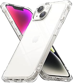 Ringke Fusion Bumper Case Compatible with iPhone 14 Plus 6.7-Inch Case, Square Shaped Advanced Edge Bumper Shockproof Drop Protection - Clear