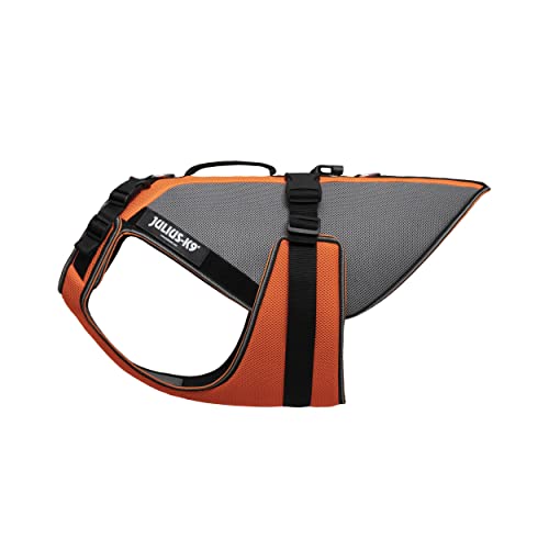 Julius-K9 JK9 Multivest XL chaleco naranja para excursiones y paseos 3