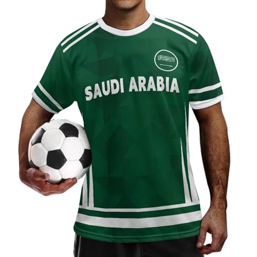 Maillot de football respirant manches courtes homme taille 3XL 4XL