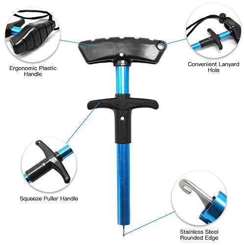 Removedor de ganchos, Andoer Removedor de anzol de pesca com alça extratora de anzol Extrator de anz