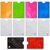 simarro 10 fundas para tarjetas de bloqueo RFID, tarjetero con bloqueo RFID, protectores de tarjetas de crÃ©dito, fundas seguras para tarjetas de identificaciÃ³n RFID para mujeres y hombres, Varios