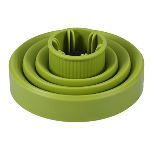 Hair Dryers Cover，Chartsea Universal Blower Hairdressing Salon Curly Hair Dryer Folding Diffuser Cover (Green)