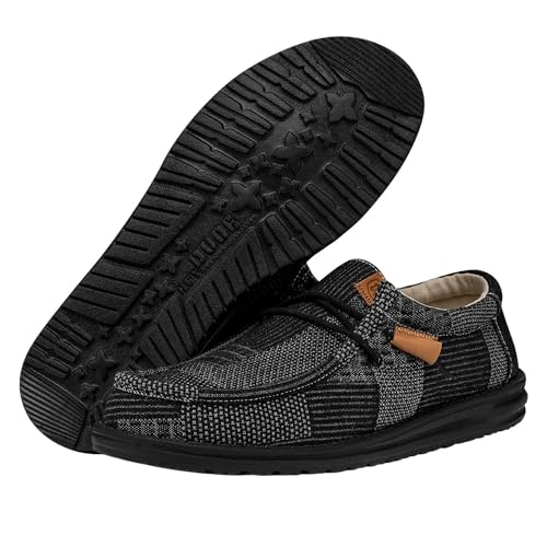 Image of HEYDUDE Men's Wally Workwear | Men's Shoes | Men's Slip-on Loafers | Comfortable & Light-Weight
