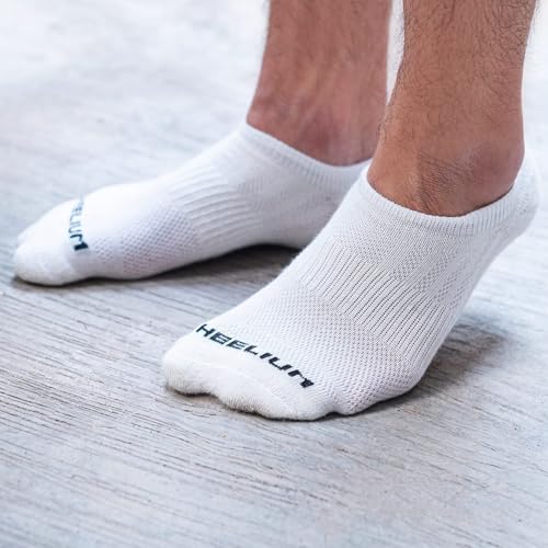 Image of HEELIUM Bamboo Ankle Socks for Men & Women | Ultra-Soft, Odour-Free, Thin & Breathable | 3X Softer than Cotton | Sizes - M (UK 4-8) & L (UK 9-13)