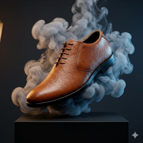 Image of Leatherful Formal Lace-up Derby Shoes for Men | Full Grain Leather | Office, Party, All Occassion | Genuine Leather | Smart Casual YKDB040