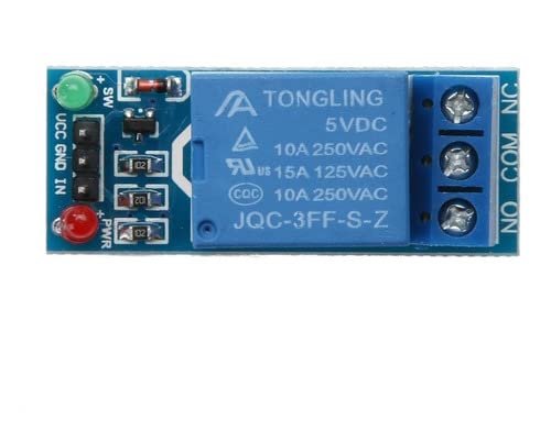 Módulo Rele 1 Canal 5v/10a E Led Indicador P/Automação, Iot