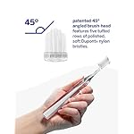 Supersmile Crystal Collection Toothbrush - Whitening Tooth Brush w/Ergonomic Handle - Patented 45° Soft Nylon Bristle Tooth Brushes for Adults & Children, White Coral - Image 5
