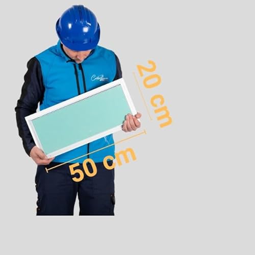 Cartongesso.pro Falltür für Gipskartonplatten | Standardtür für Gipskartonplatten | Falltüren für Gipskartonplatten außerhalb des Standards, Inspektionstür für alle Größen (20 x 50)