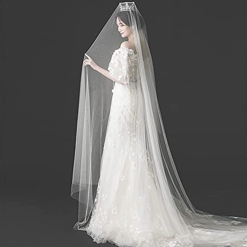 Amazon | [LONTG] ウエディングベール 花嫁ベール 5m ロング 長い 