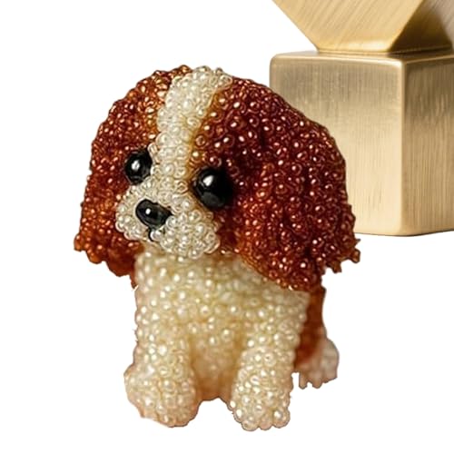 Kit de bordado de abalorios 3D juego de manualidades con cuentas para tejer 7