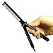 Funtuan Dragon Totem Stainless Steel Practice Butterfly Knife Trainer and Comb Knife Trainer (Black)