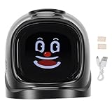 AUNMAS Compañero Emocional para Salpicadero de Coche, Robot Mascota AI para Coche, Función de Diálogo AI Giroscopio de Alta Precisión, Visión Nocturna
