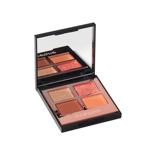 Paleta de Sombras – 4 Eyeshadow Palette Power Glow Océane Edition 4,5g