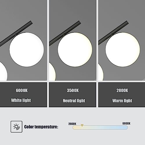 Suspension salle à manger LED dimmable avec télécommande pour lustre design de table - 5