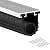 Heavy-Duty U Shape +O Ring Combination Universal Garage Door Bottom Seals Rubber with Pre-drilled Aluminum Track Retainer Base Kit & 2 Rubber Stoppers (10FT)
