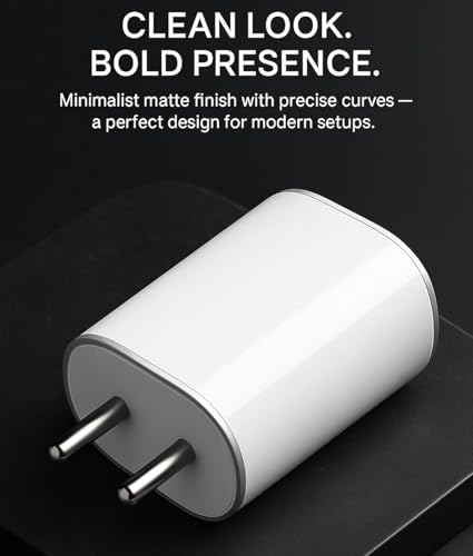Image of Original 45W C-Type PPS Rapid Charger Adapter Compatible for Nothing Phone 3 | 3a Lite | 3a Pro | 2a | 2a Plus |2| CMF 2 Pro | Buds /Ear Stick, 45 W USB C Charging Adaptor, 45watt PPS