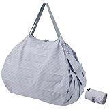 MARNA S468ASH Bolsa compacta, L (40L / ASAHI) Spat Eco Bag, bolsa de compras plegable (compacta/duradera), Asahi, Large