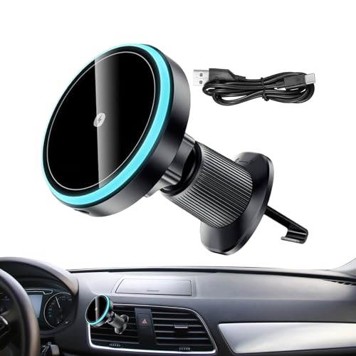 Cargador inalámbrico de coche 15W magnético para salpicadero de coche