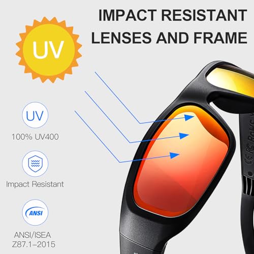Image of OhO sunshine Bluetooth Audio Sunglasses, Lightweight Open Ear Sport Glasses, 10H Playtime,Water Resistant with Voice Control