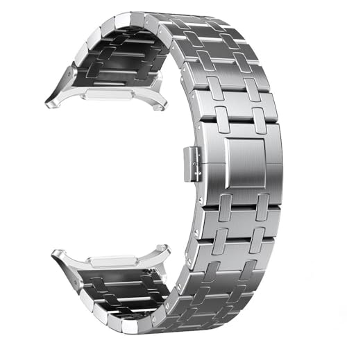 Bracelet acier inoxydable Samsung Galaxy Watch 7 Ultra 47mm sans espace élégant