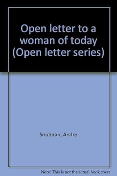 Paperback Open letter to a woman of today (Open letter series) Book