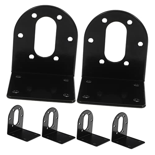 LIFKOME 6pcs 37mm Dc Gear Motor Bracket Brushed Motor Mounting Holder for Hobby Models Robotic Projects