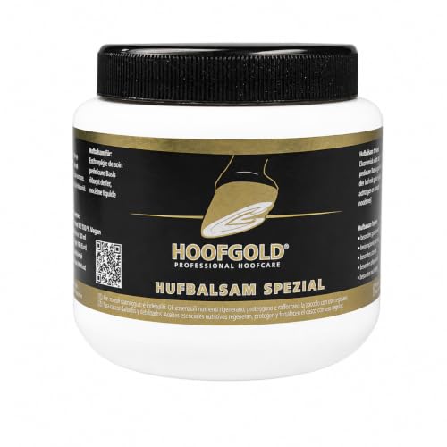 HOOFGOLD Hufbalsam Spezial 500 ml - Huffett Pferd mit Öl & Wachs für Hufe