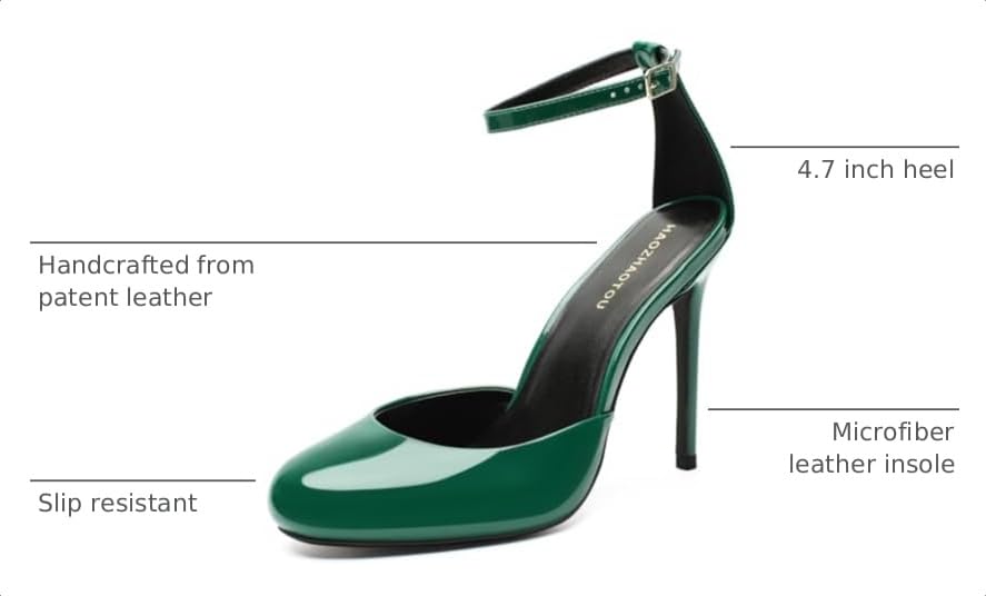 Image of Unisex High Heels for Men and Women 4.7 Inch Stiletto Heels