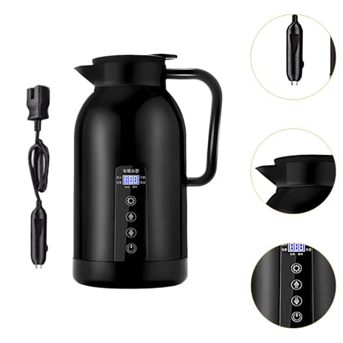 Hervidor de Agua Eléctrico para Auto 1300 ml 12V-24V miniatura 2
