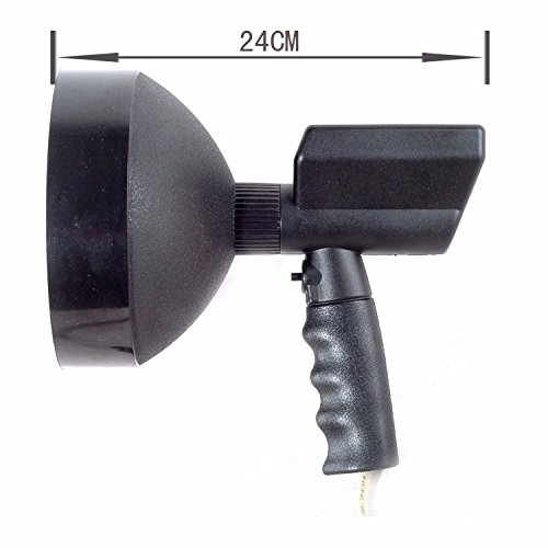 12V 100W Hid 7" Xenon Handheld Camping Hunting Fishing Super Light Spotlight #TOP1