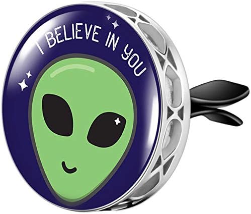 Wild Essentials - Ambientador para coche con acabado esmaltado, con clip de ventilación y 8 almohadillas de recambio de color