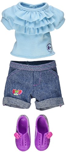 Hearts for Hearts Girls Logo Shorts and Ruffle Tee Set