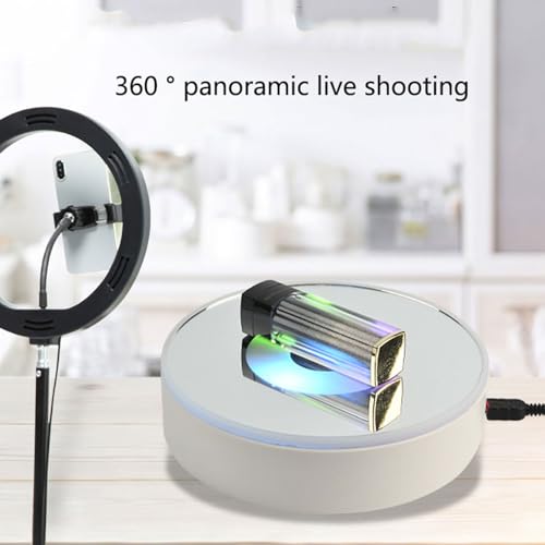 Plateforme acrylique facile à utiliser et présentoir rotatif 360° chic
