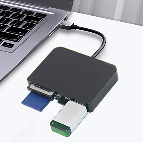 Lector de Tarjetas SD para Fotógrafos en Ruta con Adaptador de Memoria USB Multisisterna